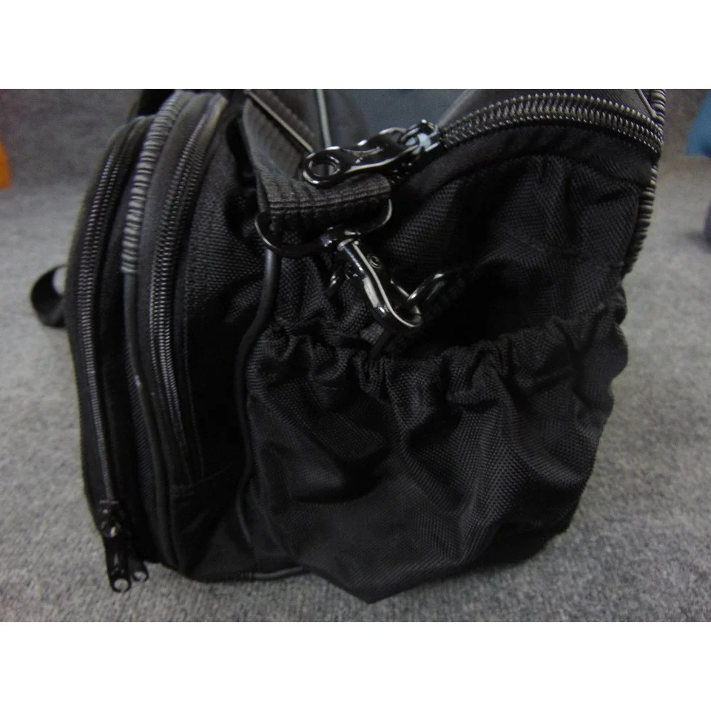 Travelpro Flight Crew Mens Black Solid Travel Tote Bag Business Pilot Utility